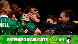 Extended Highlights | Yeovil Town 2-1 Weston-super-Mare