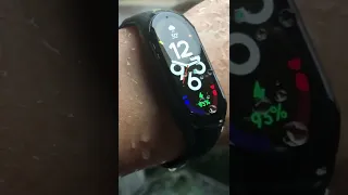 Mi Band 7 - Waterproof During Heavy R A I N (Scene1)