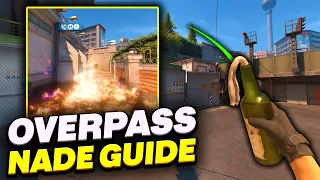 CS2 Overpass Nades That EVERYONE SHOULD KNOW!