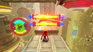 New Crash Bandicoot Level: Future Tense (Both Gems, No Damage)
