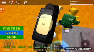 Muskel simulator в Roblox