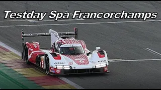 Testday Spa-Francorchamps 25 - 03 - 2023 | Porsche 963 LMDh, Ferrari 499P LMH