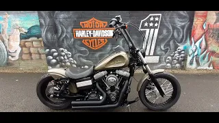 2011 Multi Tone Harley-Davidson Dyna Street Bob 1690cc FXDB 103 Custom