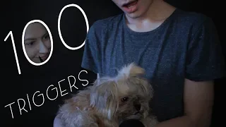 100 ТРИГГЕРОВ ЗА 7 МИНУТ АСМР 🎧 ASMR 100 triggers in 7 minutes