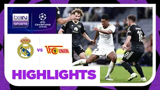 Real Madrid v FC Union | Champions League | Match Highlights