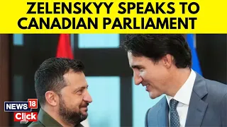 Ukraine's Zelensky Addresses Canada Parliament | Zelensky Speech LIVE | Zelensky Canada Visit | N18V