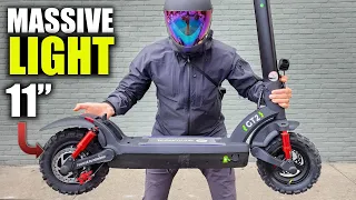 11" Wheels Light But Massive Electric Scooter Isinwheel GT2 Review