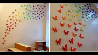 How to make a paper butterfly,Wall Decor Art