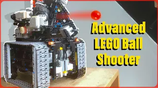 Advanced Lego Ball Shooter (on a tank)