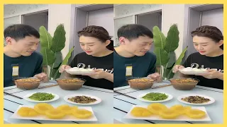 Funny Husband and Wife Eating Show: Epic Food Battle! 🤣😂 #funny #vlog46