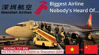 Shenzhen Airlines: Should you Risk It? Boeing 737-800 | Ho Chi Minh City - Shenzhen