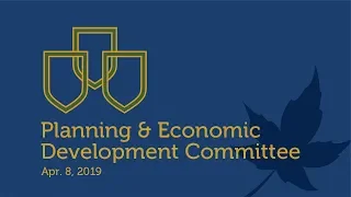 Town of Lincoln | Planning & Economic Development Committee - 2019-04-08