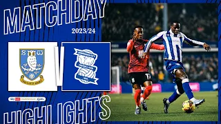 HIGHLIGHTS | Sheffield Wednesday 2-0 Birmingham City | Sky Bet Championship