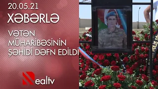 Vətən müharibəsinin şəhidi dəfn edildi