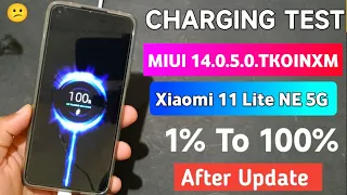 Full Charging Test - Xiaomi 11 Lite Ne 5G  After MIUI 14.0.5.0 Update |