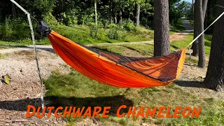 First look at my Dutchware Chameleon hammock