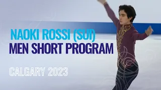 Naoki ROSSI (SUI) | Men Short Program | Calgary 2023 | #WorldJFigure