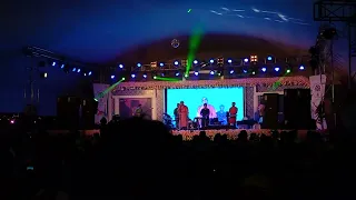 Live program by famous singer Raghab Chatterjee at Newtown Sharbojonin Durgapuja