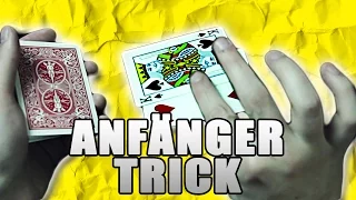 MEGA EINFACHER KARTENTRICK FÜR ANFÄNGER | Zaubertricks mit Erklärung