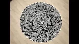 Tuto tapis au crochet plus vidéo trapilho maison