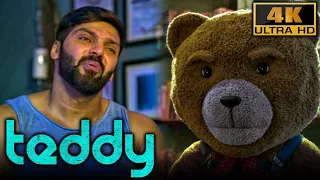 Teddy (Hindi) | Best Scene | Arya, Sayyeshaa, Sathish | साउथ की नयी फिल्म "टेडी" का जबरदस्त सीन