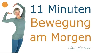 🐣11 min.  Bewegung am Morgen | im Stehen, ohne Geräte