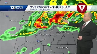 Impact Day Thursday: Several rounds of strong to severe storms bring threat of wind and hail, Lim...