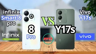 infinix smart 8 pro vs Vivo Y17s, Vivo Y17s vs infinix smart 8 pro, infinix smart 8 pro