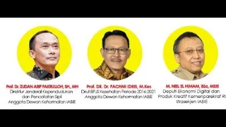 Prof Zudan Arif Dirjen Dukcapil I Prof Fachmi Idris Dirut BPJSK I M Neil El Himam Deputi MenParekraf