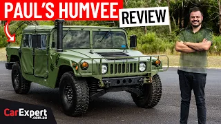 Humvee review - driving the road legal HMMWV military truck!