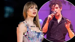 Taylor Swift 'says I love you' to 'new boyfriend' Matty Healy as she performs in Nashville