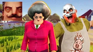 Hello Neighbor - My New Neighbor Mr Meat FULL HISTORY Gameplay Walkthrough