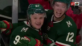 Kirill Kaprizov scores a hat-trick vs Sharks (3 mar 2024)