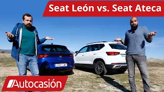 Seat León vs Seat Ateca: ¿Compacto o SUV?| Comparativa/ Prueba / Review en español | #Autocasión