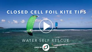 Ozone Closed Cell Foil Kite - WATER SELF RESCUE