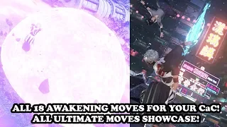 Jump Force - ALL 18 AWAKENING MOVES FOR CaC [ULTIMATE MOVES] SHOWCASE GAMEPLAY