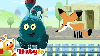 Vormen op de trein 🔺 🟢🟨 | Animatie voor kinderen | @BabyTVNL