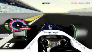 F1 2010 - Rubens Barrichello at Valencia [HD] - Dazor