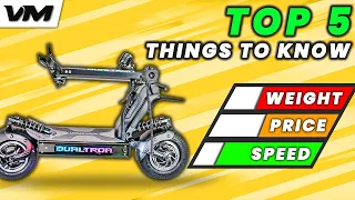 Top 5 things you need to know before buying a scooter