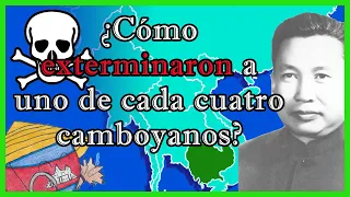 ¿Por qué ocurrió el GEN0CIDIO CAMBOYANO? ☠️ 🇰🇭 - El Mapa de Sebas