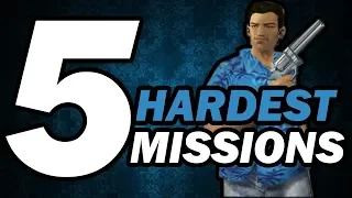 Top 5 GTA Vice City Hardest Missions & Walkthroughs