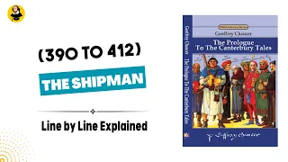 The Shipman | Canterbury Tales | General Prologue | Line by Line explained in Hindi and Urdu