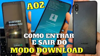 COMO ENTRAR E SAIR DO MODO DOWNLOAD DO SAMSUNG GALAXY A02 | TEC PRÓ CELL