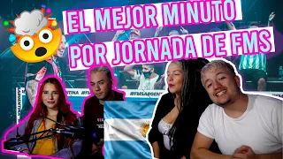 (VIDEO REACCIÓN) El MEJOR MINUTO por JORNADA de FMS ARGENTINA 2021🇦🇷