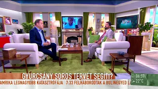 Fidesz: ˝Soros György saját magát tette főszereplővé˝ - tv2.hu/mokka