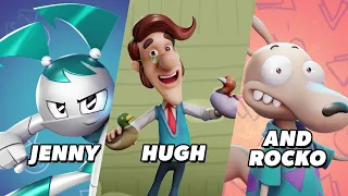 Nickelodeon All-Star Brawl Universe Pack - Jenny, Hugh and Rocko Reveal