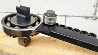 Manual Armature Bender from Old Bearing DIY!!