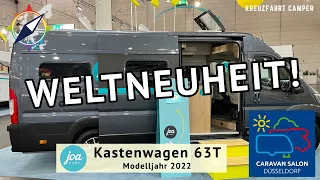 Caravan Salon 2021 - WELTNEUHEIT - Joa Camp Kastenwagen 63T