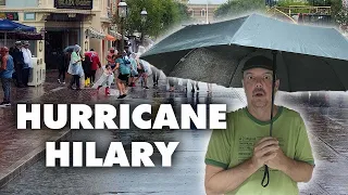 Hurricane Hilary at Disneyland