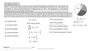 Matematika B razina - ljetni rok 2016./2017. (zadaci kratkog odgovora) - 2. dio